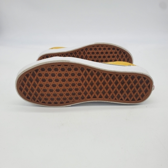 Vans Shoes Men 4.5 Women 6 Off The Wall Unisex Old Skool Classic Skate Yellow - Picture 7 of 12